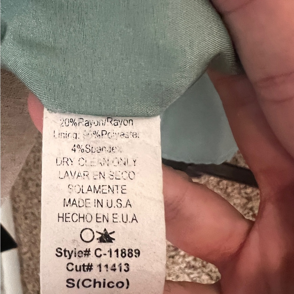 Final Touch Black And Gray Streamlined Blazer Wit… - image 8